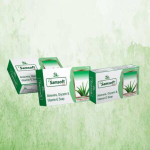 Aloe Vera, Glycerin & Vitamin-E Soap - (Pack of 3)